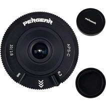 10mm F8 렌즈 초박형 팬케이크 렌즈 소형 매뉴얼 포커스 광각 렌즈 APS-C M43 마운트 올림푸스파나소닉 미러리스 카메라 대응(PanasonicOlympus M43)