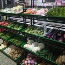 4단 경사선반 마트 선반 야채 진열대 과일 빵 채소, 상세이페이지 참고, O