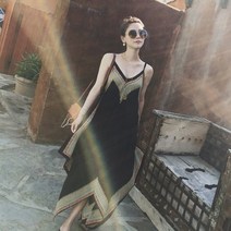 휴양지 비치 원피스 롱 쉬폰 하객 플리즈 WYADDB 다소미얼