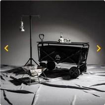 목스녹스 캠핑 웨건 상판 캠핑수레 캠핑웨건 폴딩 카트 유아웨건 유모차겸용 대용량 롤테이블