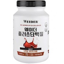 웨이더 건강기능식품 플러스 단백질 쵸콜릿맛, 1.02kg, 1개