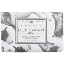 Beekman 1802 - 바 비누 - 바닐라 앱솔루트 - 손과 몸을 위한 모이스처라이징 산양 우유 클렌징 바 - 각, 1