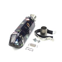 오토바이 머플러 유니버설 배기 오토바이 머플러 파이프 DB 킬러 VESPA GTS300 946 LX150 piaggio mp3 acer, 03 L73