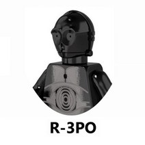 중국레고 테크닉 호환 R2D2 BB8 C3PO R4P17 K2SO IG88 전투 버즈 드로이드 빌딩 블록 K3PO 일반 Grievous 벽돌 액션 피규어 장난감, N-PG658