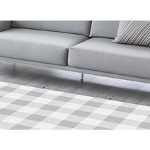 1+1 헤링본우드 우리가족 놀이방매트 200x140x1.0cm, 그레이(2장)