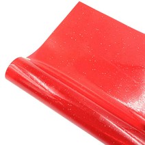 투명고무판 책상 고무판 고무매트 글리터 파우더 가죽 투명 PVC 젤리 비닐 원단 파티 장식 DIY 헤어 보우 수제 공예 재료 20x30cm, 2.빨간 - A4 20x30cm