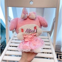 [엔피니원] 예쁜 공주 벚꽃 산리오 캐릭터 봉제 인형, 1. 핑크 벚꽃 마이멜로디 24cm