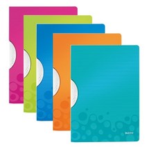 라이츠 와우 컬러클립화일 5종 PINK(LZ4185-23), 1개