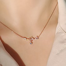 주얼리 로망 꽃향기 악세사리 여자 목걸이