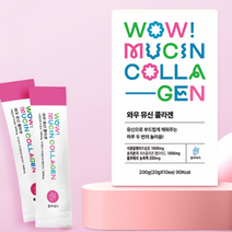 [쿱마을사람들]와우뮤신콜라겐 10포 1박스 10일분, 1개, 10개