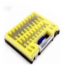 목공 기계 150pcs 트위스트 드릴 0.4mm-3.2mm HSS 미니 전원 로타리 비트 케이스 목공 도구, 한개옵션0