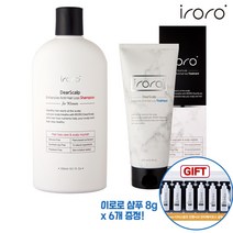 이로로 탈모샴푸세트(여성용) CXCL1 발모특허 성분 함유, 1세트, 400ml