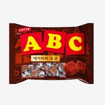 칠성 발렌타인데이 초콜릿 초콜렛 롯데 ABC초콜릿 대용량간식 간식세트 사무실간식 72G 4개, 3세트