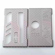 SXK BB/빌렛 박스 모드 DNA60 60W / 70W 키트 용 교체 전면 커버 패널 플레이트 vs yftk vwm mobb v2 CNC, 02 grey