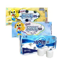 뽀삐 엠보싱 두루마리 화장지 35m 50m 10롤 세이브점보롤 50m 10롤 45042 45043 45066, 45042 뽀삐화장지 35m