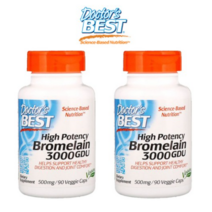 닥터스베스트 브로멜라인 3000GDU 고효능 500mg 90캡슐 X 2팩