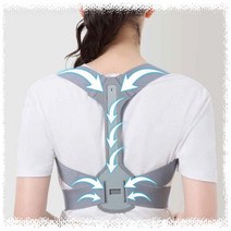 ko_ea_265 바른자세 어깨 허리 척추 거북 목 굽은 등 밴드 척추측만증 바른목 일자목 일자허리 말린어깨, ▣▥이룸2-자세교정밴드-M▨◈