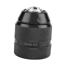 GHSHOP 가정 개선을 위한 직업적인 드릴 척 변환기 3/8-24 접합기 강철, 10mm, 검은색, 금속