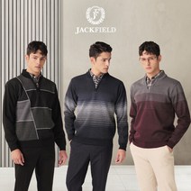 잭필드 [잭필드] 브로 스웨터 레이어드 셔츠 3종