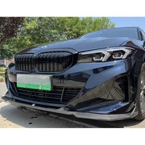 BMW 퓨어 일렉트릭 i3 I3 앞 범퍼 립 바디 키트, 순수한 검정색 BMW i3