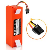 샤오미 로봇청소기 전용 배터리 1&2세대 전용, 6500mAh, 1개