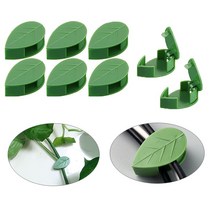 102030pcs 보이지 않는 식물 브래킷 식물 루트 고정 버클 리프 클립 포도 나무 등반 벽 고정 장치 정원 등나무 견인 홀더, 30개