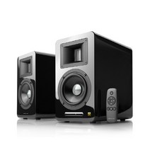 브리츠 AIRPULSE A100 블랙 블루투스 2채널 Hi-Res 고성능 북쉘프 스피커