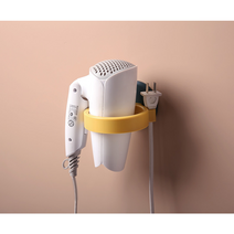 조하 드라이기 거치대 드라이 걸이 헤어 보관 정리 홀더, 선택3, 옐로우