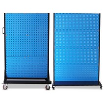 타공판 공구 걸이 거치대 툴 행거 후크 사각 벽걸이, 단면 3겹  고정