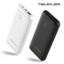 PD 10000mAh 5핀 18보조배터리, 템플러 TW150 화이트