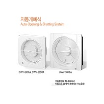 에스씨 코리아 DWV-200 DRA_ 자동 개폐식 환풍기 창문 도리도리 화장실 제동, DWV-300DRA
