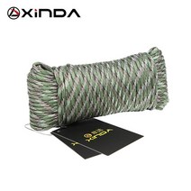 Xinda 캐치 로프 등산 야외 보조 라인 9 코어 인명 구조 장비 안전 31 미터, [08] Camouflage-31m