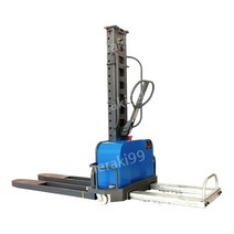 전동 지게차 소형 포크 리프트 화물, 하중 500kg  높이 1.3m의 셀프 탑승 차량