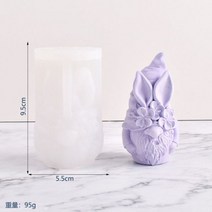 몰드 초 캔들 산타 클로스 3D 양초 실리콘 몰드 DIY 비누 만들기 석고 수지 공예 실리콘 몰드 휴일 파티 선물, 1