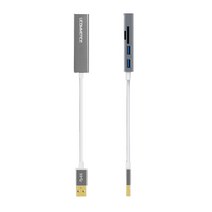 다용도 3포트 미니 USB 허브 카드리더기, 상품선택
