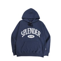 스플렌더 스플랜더 아치로고 오버핏 후드티 후드맨투맨(NY) SPWHD2132