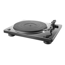 데논 DP-400 턴테이블 + 데논 AH-MM200 헤드폰, 화이트, 화이트