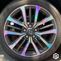 휠 홀로그램 스티커 차량용 자동차, 1세트, SM7 노바 / 18인치