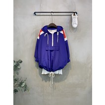 씨샵인더룸 / 콕 배색 바람막이 후드 아노락 2color