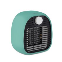 산업용히터 공업용히터1000W 미니 전기 히터 휴대용 데스크탑 팬 PTC 세라믹 난방 공기 송풍기 홈 오피스, 02 green_02 EU