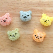 아네스트 미니 곰돌이 주먹밥틀 펀치세트