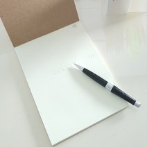 크라프트 손글씨연습 버킷리스트노트 콘티노트 세로