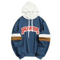 농구 져지 반티 상의 저지 Backwoods 글자 프린트 후드 스웨트셔츠 남성용 여성용 후드티 스트리트웨어 패치 워크 풀오버 드롭 쉬핑 커스텀 의류