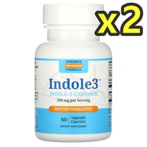 어드밴스피지션포뮬라 인돌-3-카비놀200mg 60캡슐 2개
