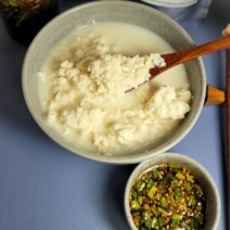몽글몽글 국산 수제 순두부 3팩 양념간장 NON GMO, 양념간장 포함, 450g