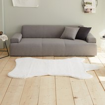 라뽐므 3D 밍크 터치 곰 러그