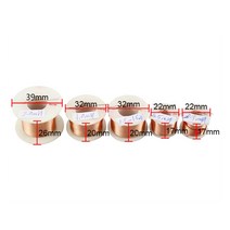 코일 스피커GHXAMP 1PCS 0.5mm 라우드 스피커 크로스 오버 인덕터 4N 무산소 구리 코일 중공 원형 스켈레톤, 03 1.0mH