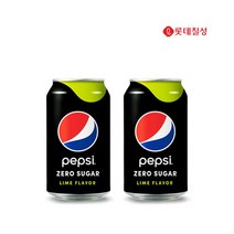 [롯데칠성음료] 펩시 제로 뚱캔 355ml 24캔 업소용, 스프라이트 뚱캔 355ml 24캔