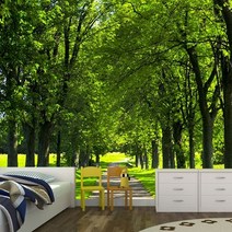 프렌체 맞춤제작 30가지 풍경디자인 UV프린팅 포인트벽지, 디자인12