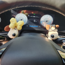 귀여운 그로밋 강아지 차량지시등 꾸미기 인형, 03. 노랑이 그로밋, 선택안함, 1개